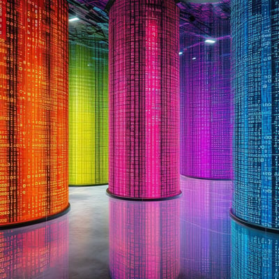 information data silos, AI colours