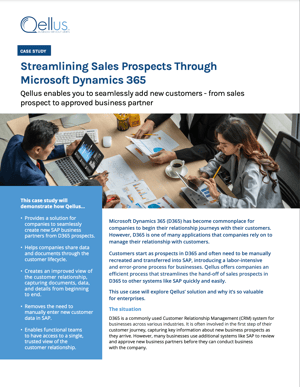 Streamlining Sales Prospects Through Microsoft Dynamics 365